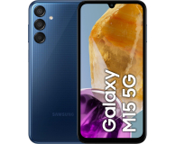 Smartfon SAMSUNG Galaxy M15 5G 4/128GB Granatowy (M156B)